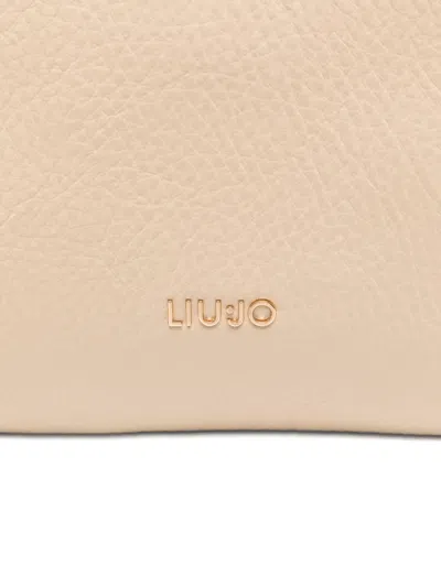 Liu •jo Logo-detail Cross-body Bag In Neutral