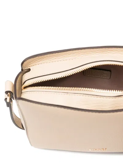 Liu •jo Logo-detail Cross-body Bag In Neutral