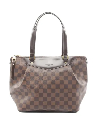 Pre-owned Louis Vuitton 2011 Pm Westminster Tote Bag In Brown