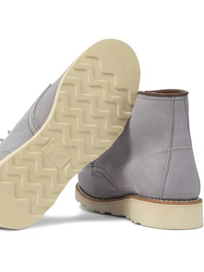 Red Wing Shoes Lace-up Suede Boots In Gray