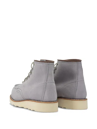 Red Wing Shoes Lace-up Suede Boots In Gray