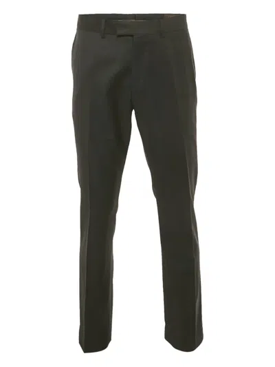Pre-owned Louis Vuitton Wool Tailored Trousers In Black
