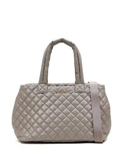 Mz Wallace Smalll Metro City Tote Bag In Gray