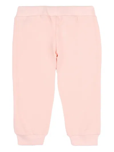Fendi Logo Trousers In Pink