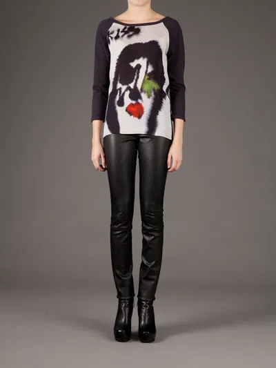 Nico Kiss Printed Top In Multi