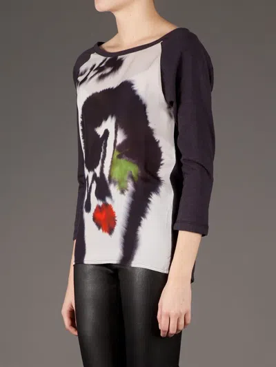 Nico Kiss Printed Top In Multi