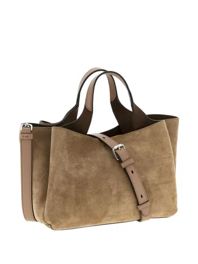 Tod's T-timeless Mini Tote Bag In Brown