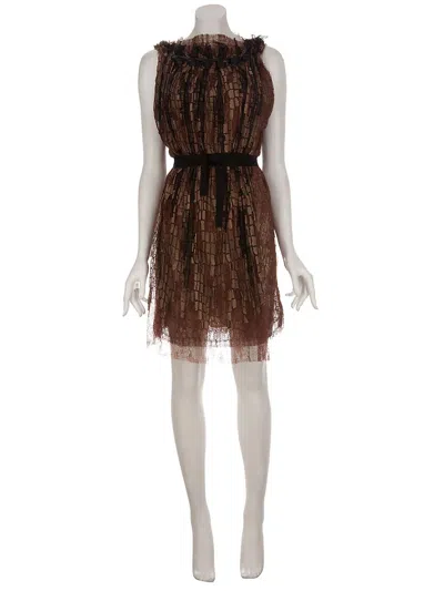 Sharon Wauchob Sleeveless Dress In Brown
