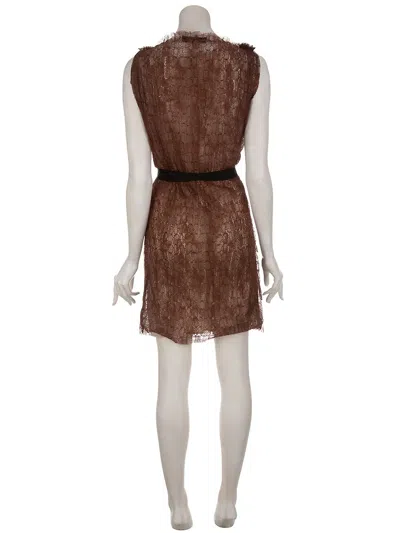 Sharon Wauchob Sleeveless Dress In Brown