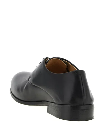 Marsèll Capozucca Leather Lace Up Derby Shoes In Black