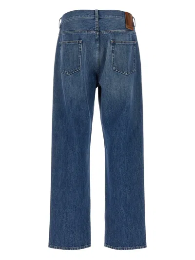 Valentino Five-pocket Jeans In Blue