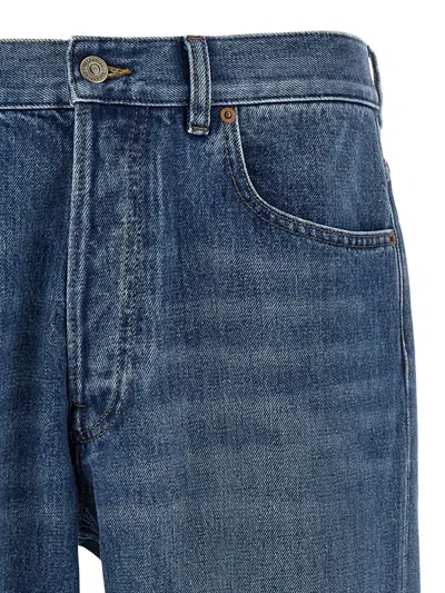 Valentino Five-pocket Jeans In Blue