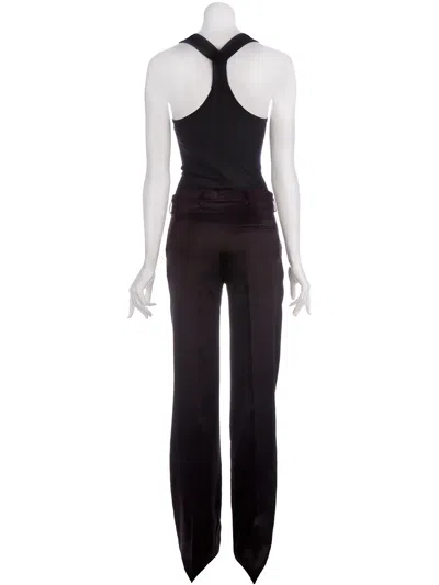 Haider Ackermann Satin Trouser In Black