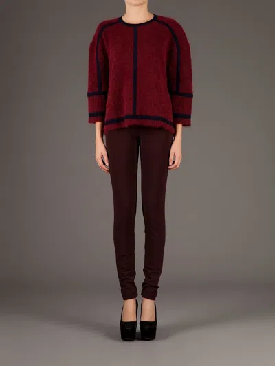 Neil Barrett Super Skinny Leggings. In Brown