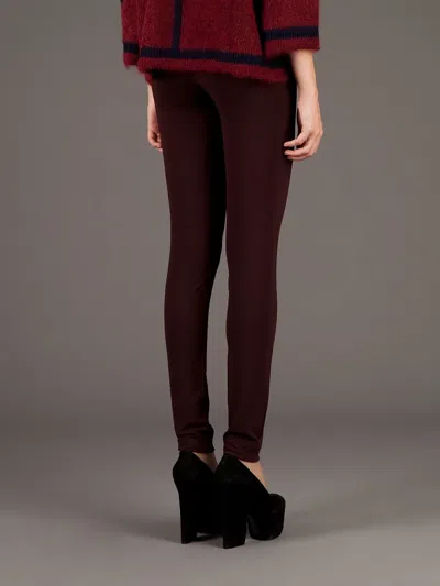 Neil Barrett Super Skinny Leggings. In Brown