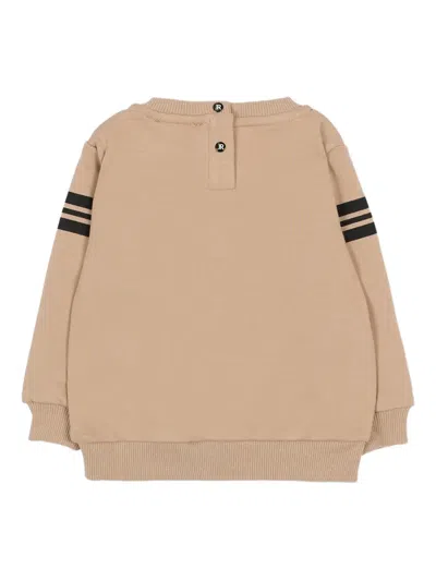 John Richmond Junior Logo Graphic Sweatshirt In Neutral