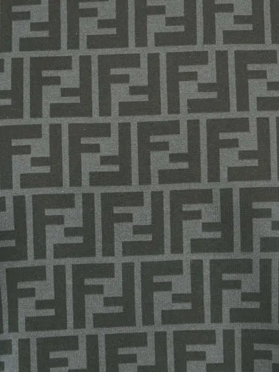 Pre-owned Fendi Logo-print T-shirt In Green