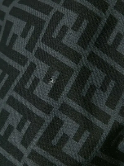 Pre-owned Fendi Logo-print T-shirt In Green