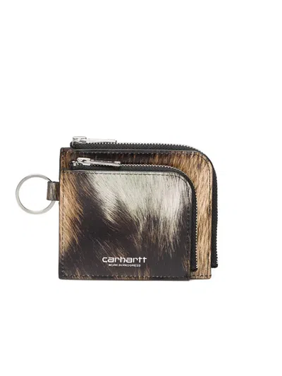 Carhartt Double Vegas Zip Wallet In Brown