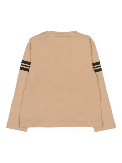 John Richmond Junior Appliquéd Long-sleeve T-shirt In Neutral