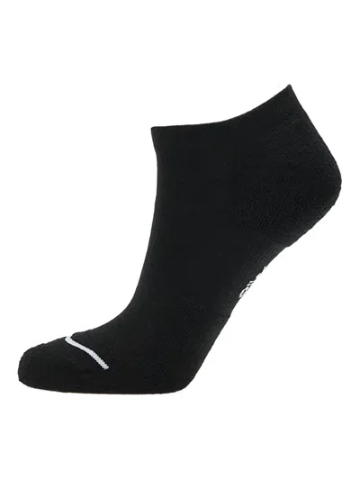 Jordan Everyday No-show Socks (pack Of Three) In Black