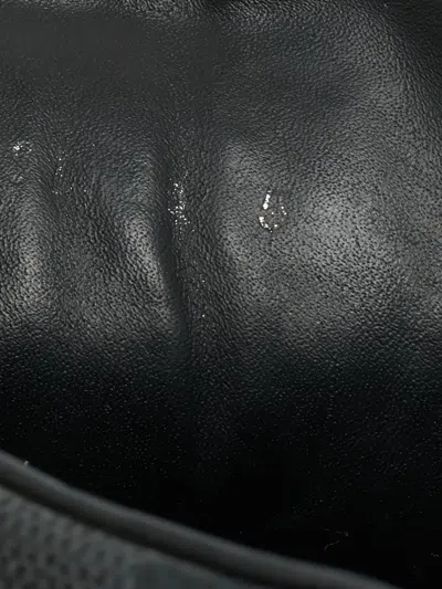 Pre-owned Louis Vuitton Damier Graphite High-top Sneakers In Black