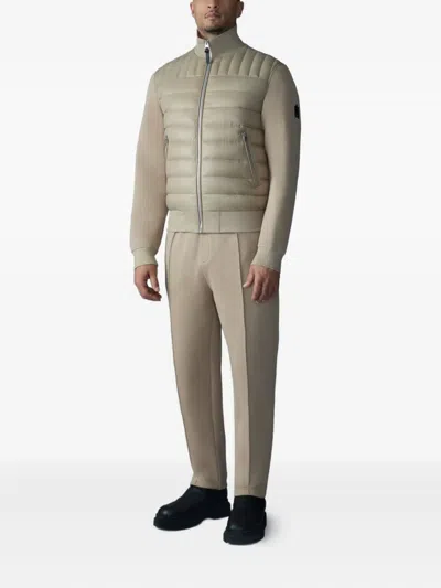 Mackage Quilted Zip Collin-r Jacket In Neutral