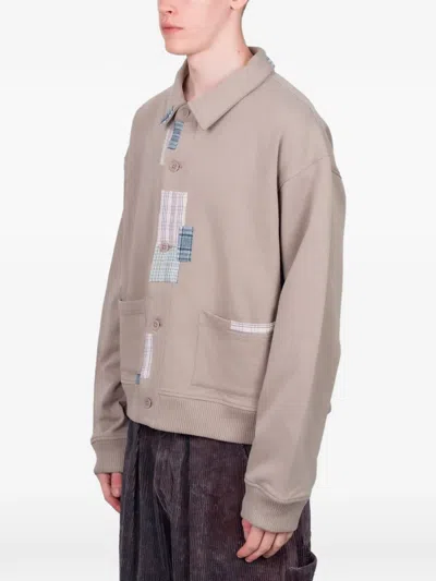 WALKING 拼贴设计夹克