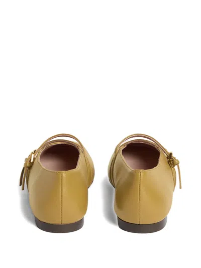 Coccinelle Risako Ballet Flats In Gold