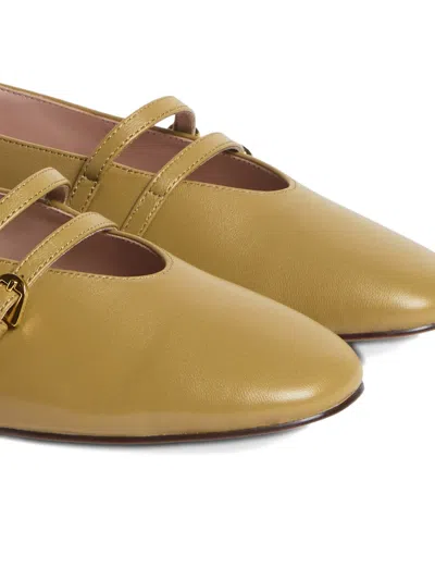 Coccinelle Risako Ballet Flats In Gold