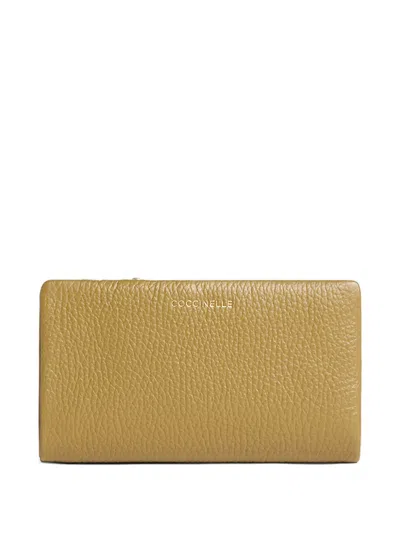 Coccinelle Zip-up Wallet In Green
