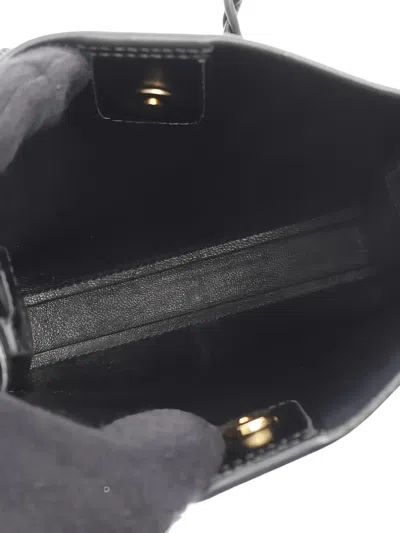 Pre-owned Jil Sander 2000s Small Tangle Shoulder Bag In Black