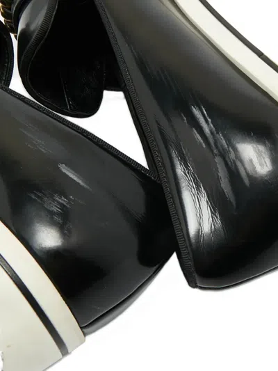 Pre-owned Stella Mccartney Chain Platform Sneakers In Black