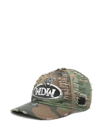 Who Decides War Dale Camo Baseball Cap In Green