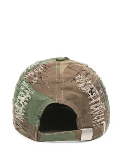 Who Decides War Dale Camo Baseball Cap In Green