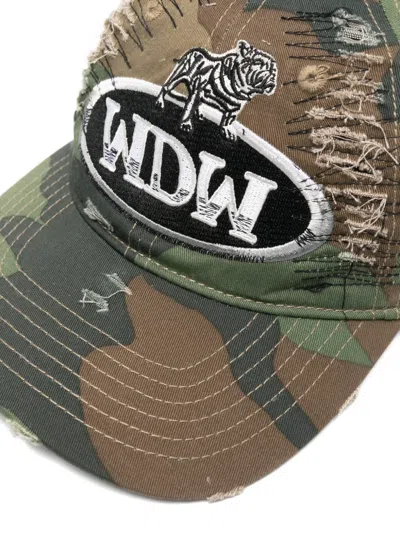 Who Decides War Dale Camo Baseball Cap In Green