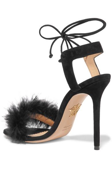 charlotte olympia feather shoes