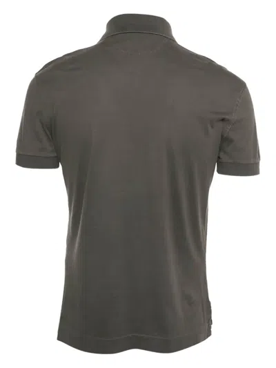 Pre-owned Tom Ford Jersey Polo Shirt In Gray