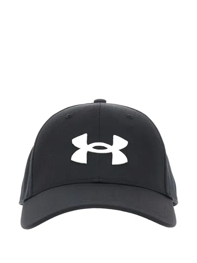 Under Armour Technical Fabric Baseball Cap In Black