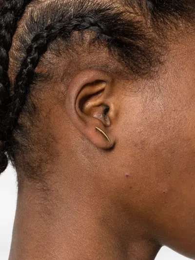 Shaun Leane Quill Stud Earrings In Gold