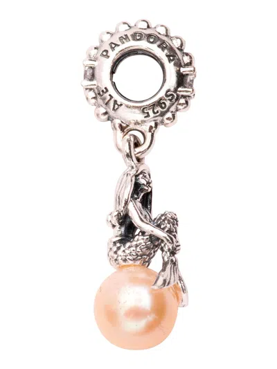 Pandora Disney Ariel Sterling Silver Dangle With Clear Cubic Zirconia - In Silver