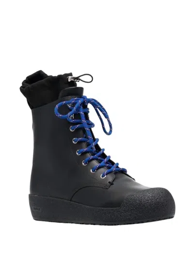 Bally Women's Candace Shearling-lined Leather Boot In Black In Black