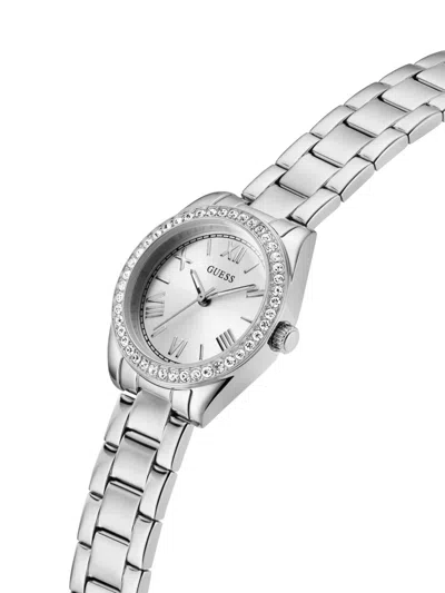 Guess Usa Mini Luna 30mm In Silver