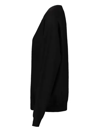 Frenckenberger Long-sleeve Sweater In Black