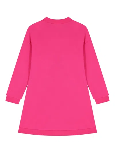 Agatha Ruiz De La Prada Heart-print Dress Set (set Of Two) In Pink