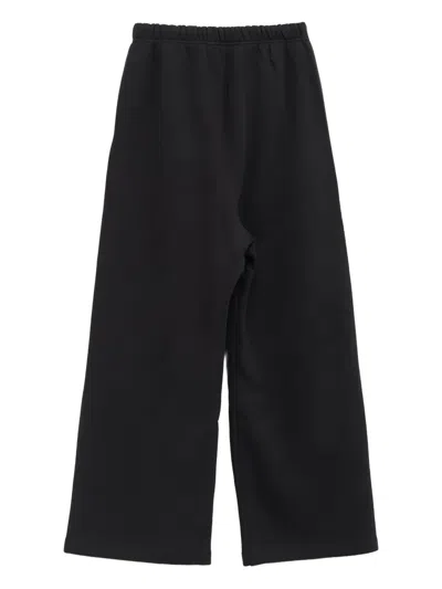 Essentials Lounge Number-print Track Pants In Black