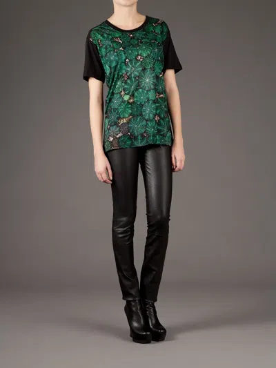 Nico Cactus Print T-shirt In Green