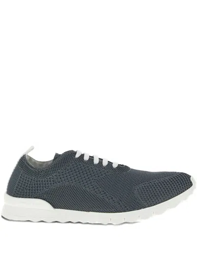 Kiton Fits Mesh Sneakers Pull Tab Rubber Sole In Multi