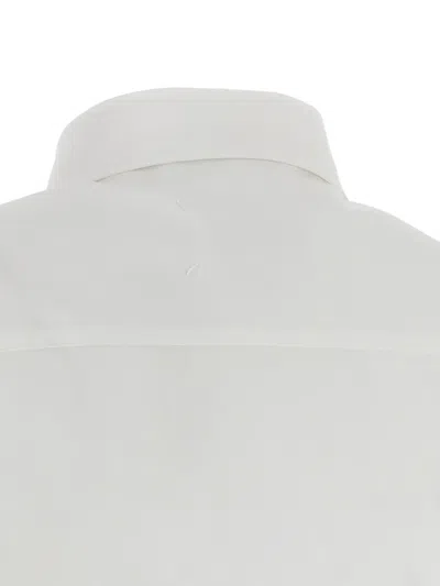 Maison Margiela Short Sleeve Shirt Button Down Collar Pocket In White