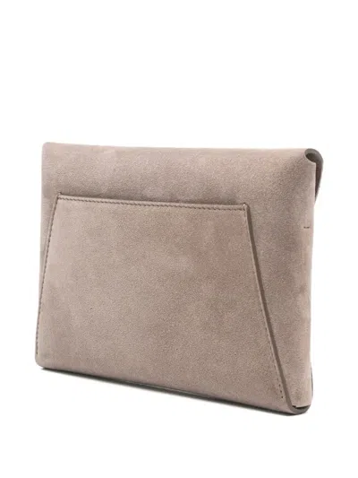 Brunello Cucinelli Chain-strap Mini Bag In Gray